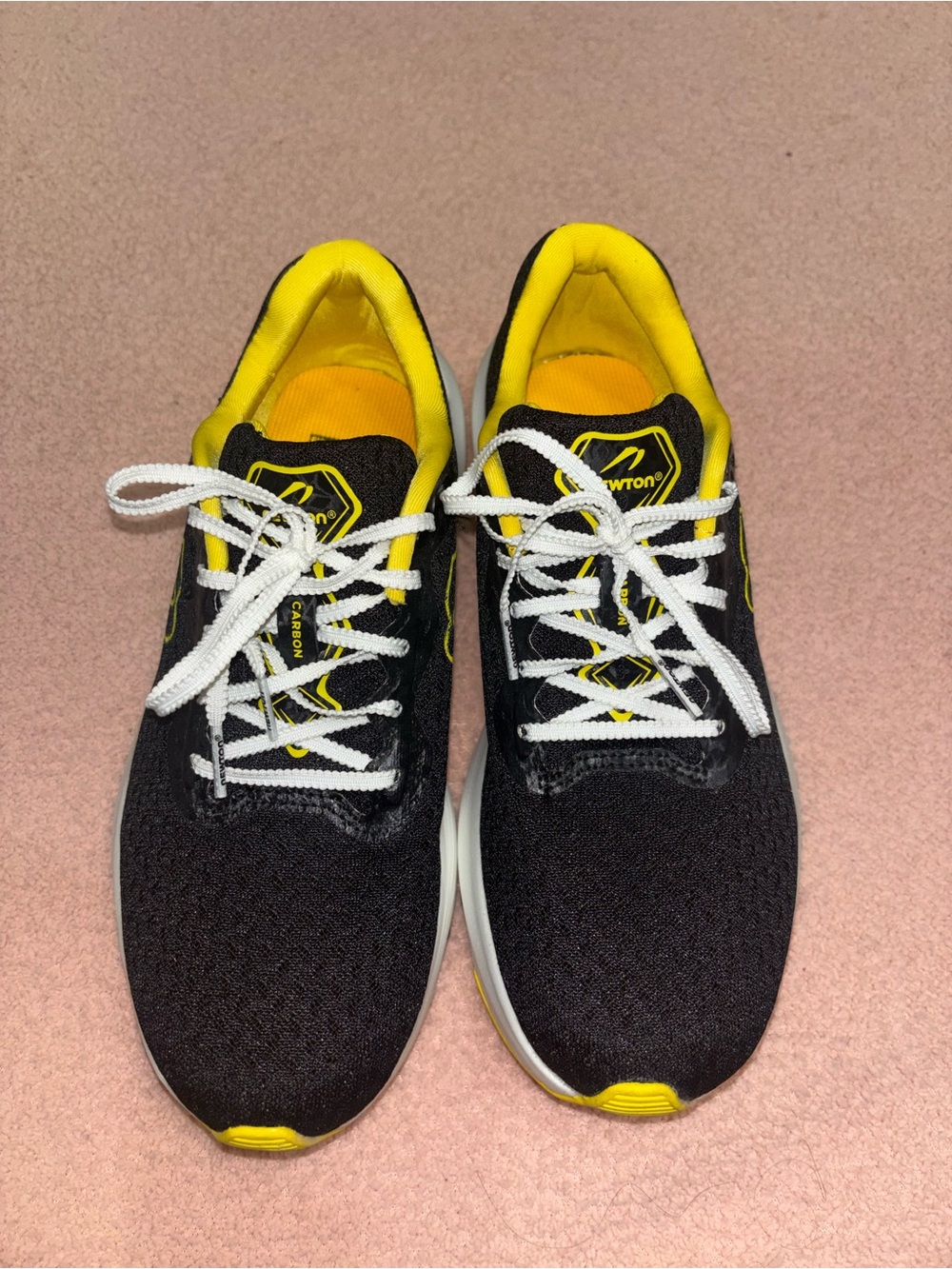 Newton Black and Yellow Running Shoes - Picture 4 of 11